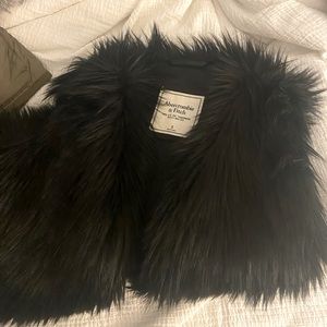 Black Abercrombie vest